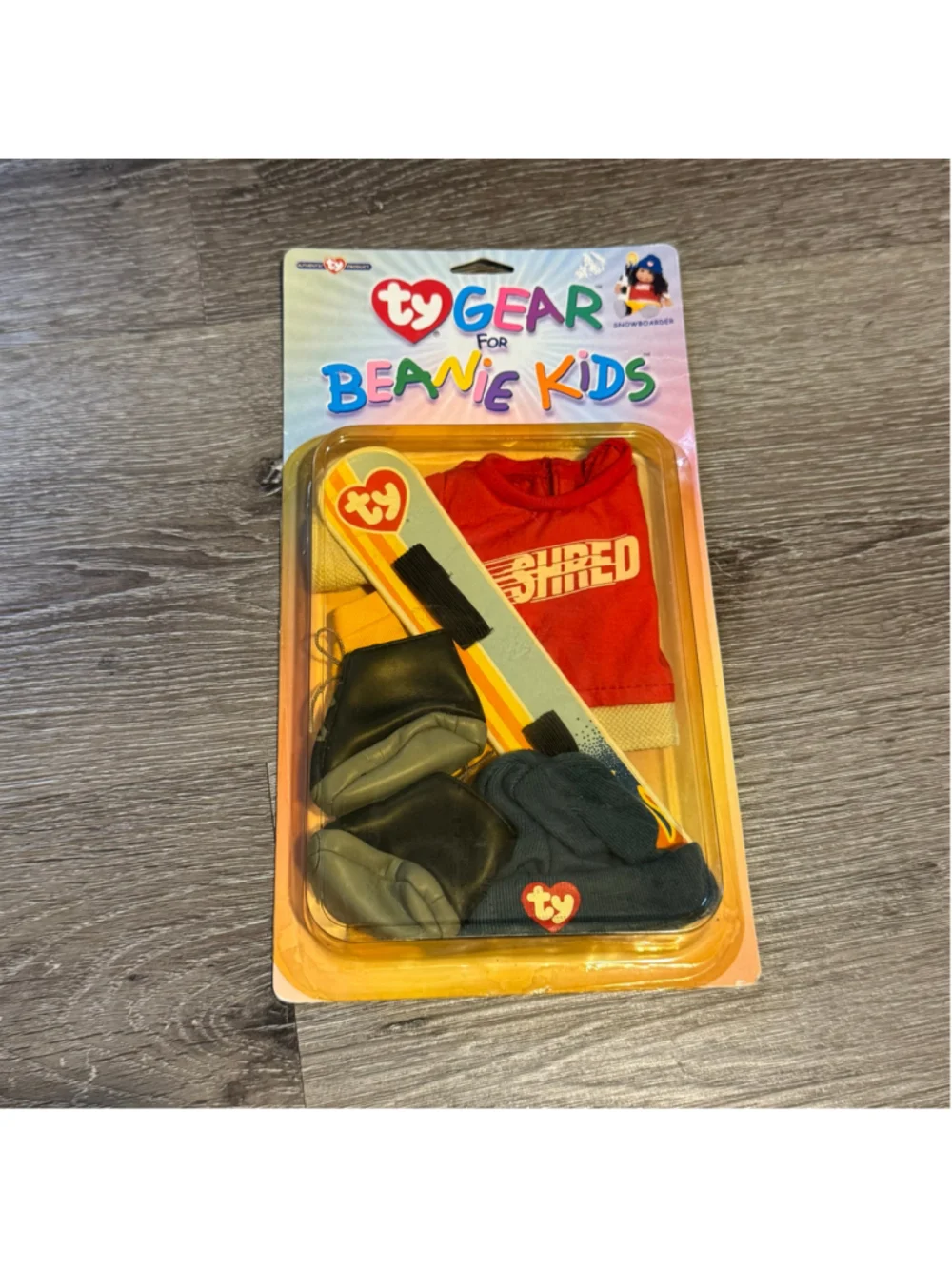 11-236 Ty Gear Apparel For Beanie Kids. “snowboarder”